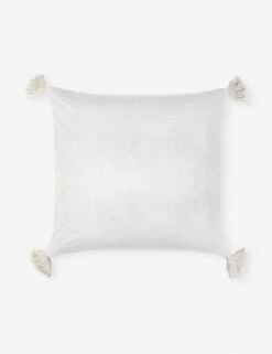 Bianca Velvet Pillow By Pom Pom At Home -Home Decor Sale Biancawhite20copy