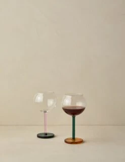 Bilboquet Wine Glass (Set Of 2) By Sophie Lou Jacobsen