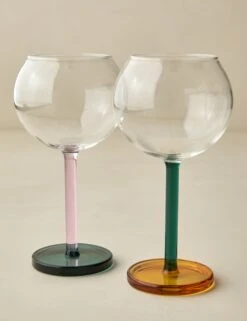 Bilboquet Wine Glass (Set Of 2) By Sophie Lou Jacobsen -Home Decor Sale BilboquetWineGlass Setof2 bySophieLouJacobsen A0659655 Product 0626