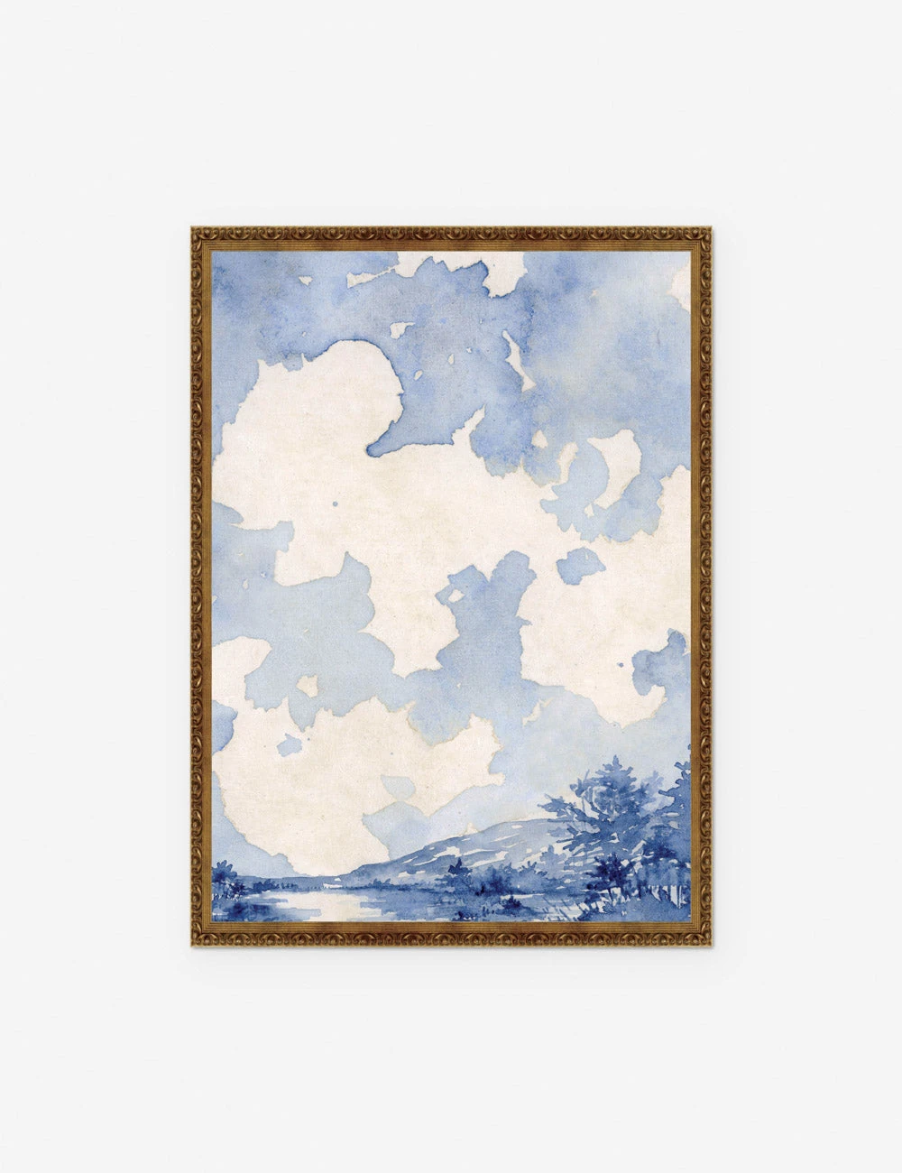 Blue Landscape Print By Laurel-Dawn Latshaw 3 Blue Landscape Print By Laurel-Dawn Latshaw