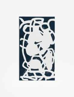 Seville Abstract Wall Art By ZBC House -Home Decor Sale Blue Blue 30 x53.5 L04727785099