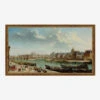 A View Of Paris With The Ile De La Cité Wall Art By Jean-Baptiste Raguenet -Home Decor Sale BronzeGoldFrameUpdate ViewofParis