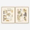 Prescott I & II Print (Set Of 2) -Home Decor Sale CAC 22 0044 Set