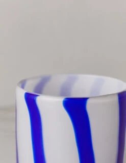 Donte Candle Holder 15 Donte Candle Holder -Home Decor Sale CANDLE HOLDER CALORE CURVE XS blue white 13387