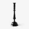 Georgian Lacquer Altar Candlestick -Home Decor Sale CSH19 BLAGeorgianAltarCandlestick Black