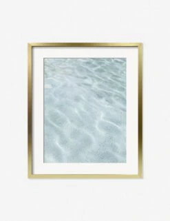 Byron Pool Photography Print By Carley Rudd -Home Decor Sale CarleyRuddByronPoolGoldFrame