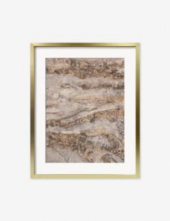 Desert Layers Photography Print By Carley Rudd -Home Decor Sale CarleyRuddDesertLayersGoldFramedPrint
