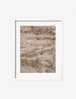 Desert Layers Photography Print By Carley Rudd -Home Decor Sale CarleyRuddDesertLayersWhiteFramedPrint