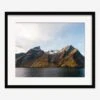 Fjords Photography Print By Carley Rudd -Home Decor Sale CarleyRuddFjordsBlackFramedPrint