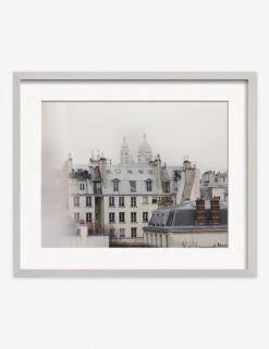 Montmatre Photography Print By Carley Rudd -Home Decor Sale CarleyRuddMontmatreSilverFramedPrint