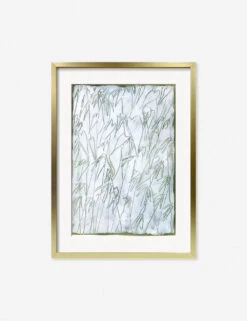 Carved Botanical Wall Art By Laurel-Dawn Latshaw -Home Decor Sale CarvedBotanicalGoldFrame