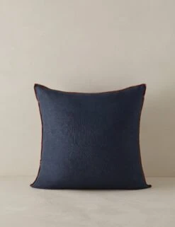 Carys Contrast Linen Pillow -Home Decor Sale CarysContrastLinenPillow Indigo Brick Square A0656773 4567 Product
