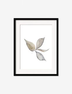 Faded Leaves Print By Céline Nordenhed -Home Decor Sale CelineFadedLeavesBlackFrame