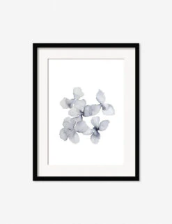 Frozen Leaves Print By Céline Nordenhed -Home Decor Sale CelineFrozenPetalsBlackFrame