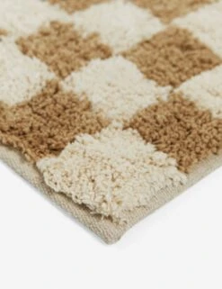 Checkerboard Bath Mat By Sarah Sherman Samuel -Home Decor Sale CheckerboardBathMatbySarahShermanSamuel Cafe 21 x34 A06557445157