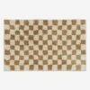 Checkerboard Bath Mat By Sarah Sherman Samuel -Home Decor Sale CheckerboardBathMatbySarahShermanSamuel Cafe 21 x34 A0655744 5149