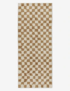 Checkerboard Bath Mat By Sarah Sherman Samuel -Home Decor Sale CheckerboardBathMatbySarahShermanSamuel Cafe 2 x5 A0655745 5146