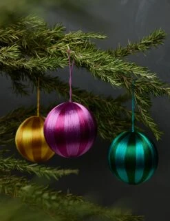 Cody Foster & Co Thread Ball Ornament, Large (Set Of 5, Assorted) -Home Decor Sale CodyFoster CoThreadBalls Large setof10 assorted 8228