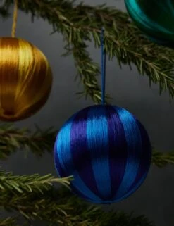 Cody Foster & Co Thread Ball Ornament, Large (Set Of 5, Assorted) -Home Decor Sale CodyFoster CoThreadBalls Large setof10 assorted 8259