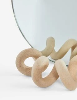 Curlee Table Mirror By SIN Ceramics -Home Decor Sale CurleeTableMirrorbySIN Speckled A06566622551