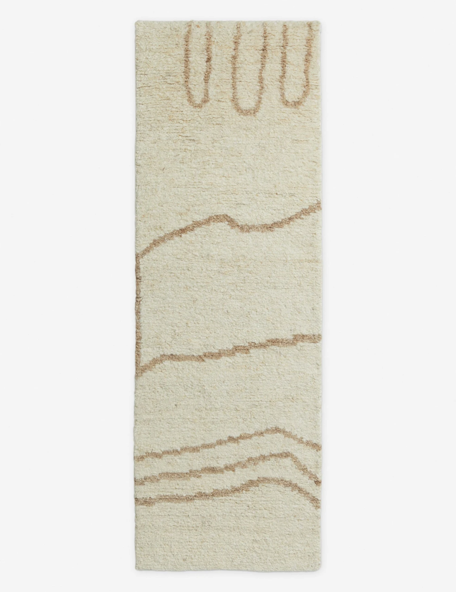 Currents Hand-Knotted Wool Rug Swatch 18" X 18" By Elan Byrd 9 Currents Hand-Knotted Wool Rug Swatch 18" X 18" By Elan Byrd - Image 8