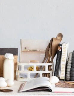 Benning Stoneware Basket -Home Decor Sale DF9132 3