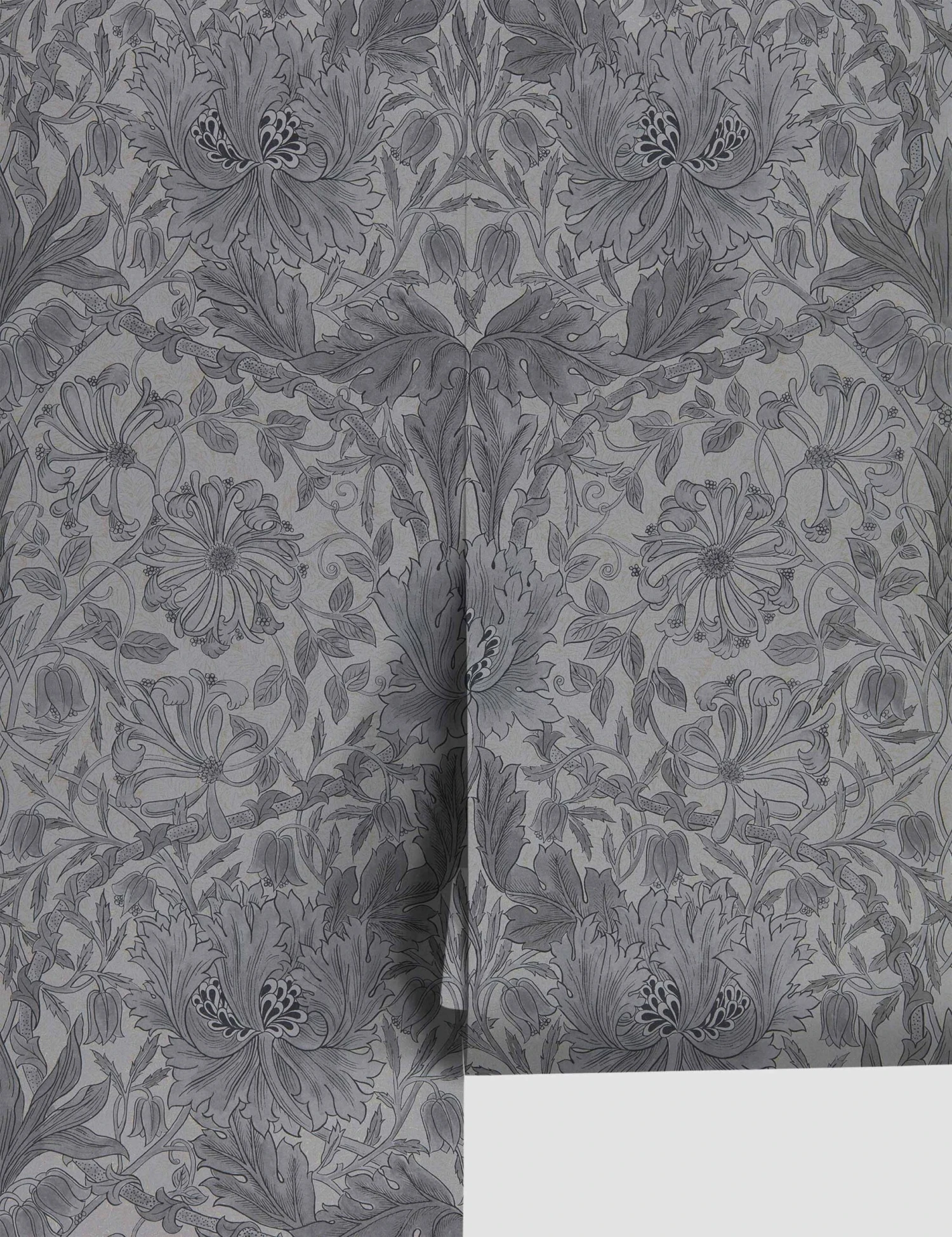 Pure Honeysuckle & Tulip Wallpaper By Morris & Co. 6 Pure Honeysuckle & Tulip Wallpaper By Morris & Co. - Image 4