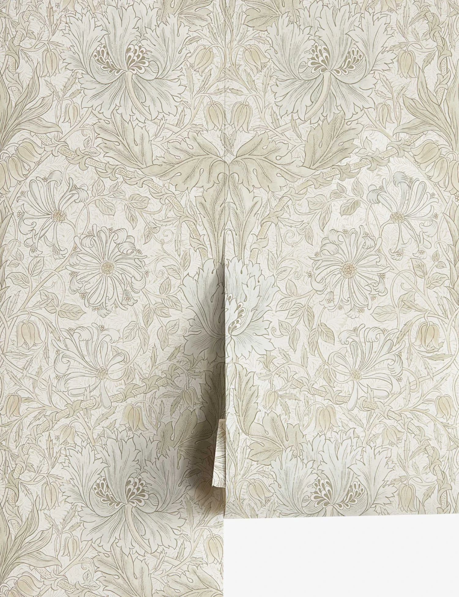 Pure Honeysuckle & Tulip Wallpaper By Morris & Co. 4 Pure Honeysuckle & Tulip Wallpaper By Morris & Co. - Image 2