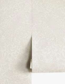 Pure Strawberry Thief Wallpaper By Morris & Co. -Home Decor Sale DMPU216021