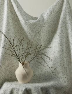 Dainty Leaves Linen Fabric By Rylee + Cru