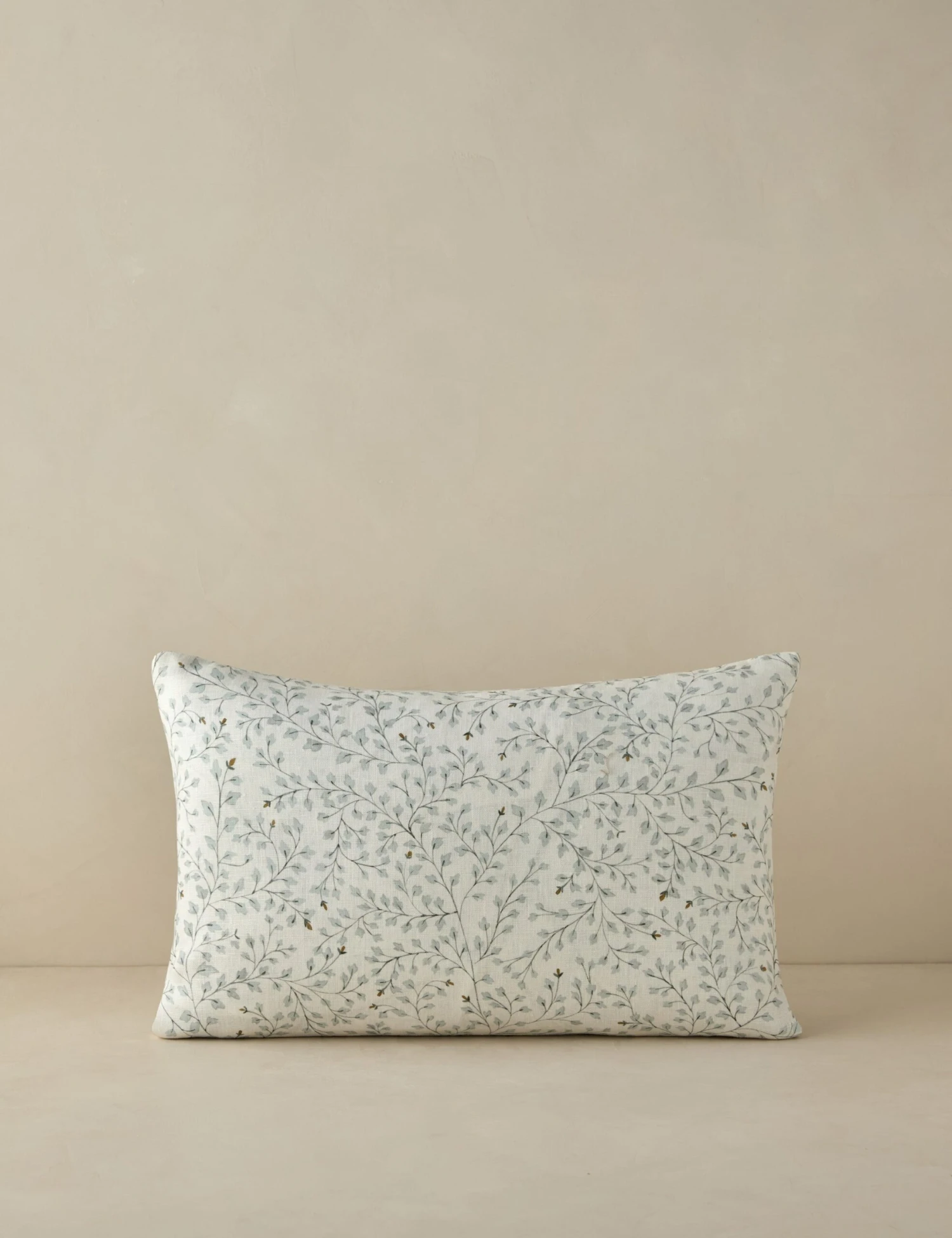 Dainty Leaves Linen Pillow By Rylee + Cru 4 Dainty Leaves Linen Pillow By Rylee + Cru - Image 2