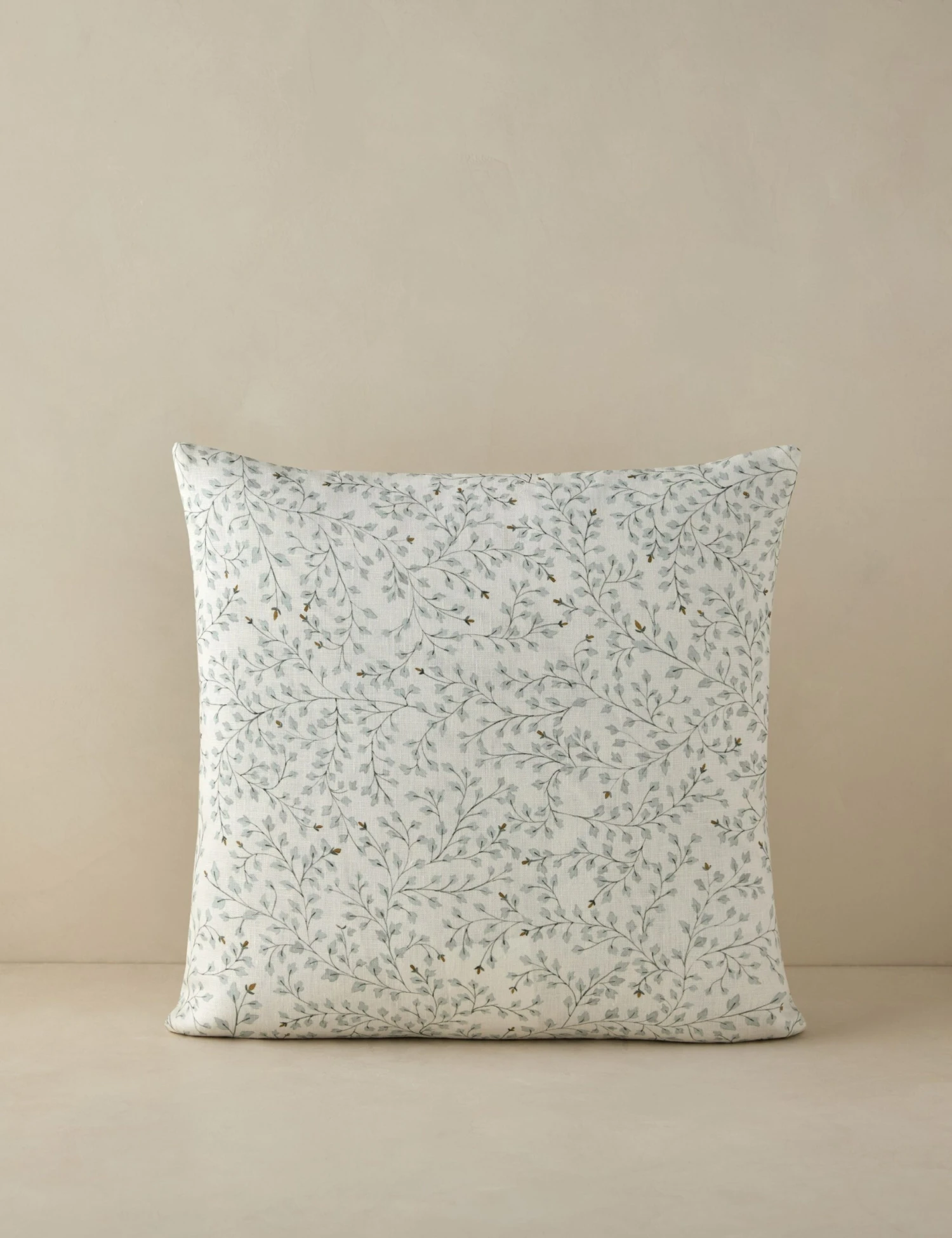 Dainty Leaves Linen Pillow By Rylee + Cru 3 Dainty Leaves Linen Pillow By Rylee + Cru