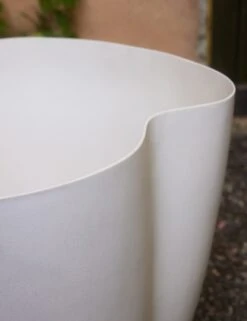 Dempsy Low Planter By Sarah Sherman Samuel -Home Decor Sale DempsyLowPlanter Eggshell Large 17 x6 A0657323 3