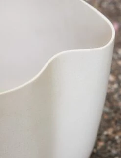 Dempsy Planter By Sarah Sherman Samuel -Home Decor Sale DempsyPlanter Eggshell Small 13 x4.75 A0657325 3
