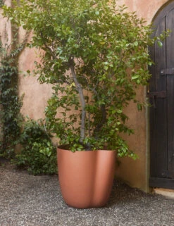 Dempsy Planter By Sarah Sherman Samuel -Home Decor Sale DempsyPlanter Sienna Large 20 x20 A0657328 1