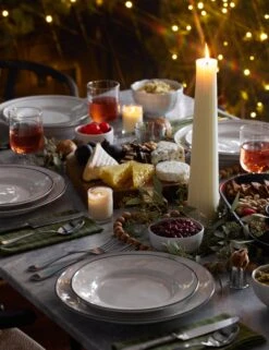 Fluted Pillar By Green Tree Home -Home Decor Sale DiningOverhead2 15637 StarryVersion SITECROP