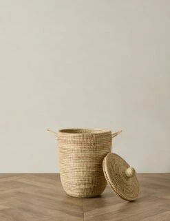 Dou Lid Storage Basket By Mbare 16 Dou Lid Storage Basket By Mbare -Home Decor Sale DouLidStorageBasketbyMbare Small L04794621