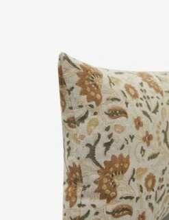 Eames Linen Pillow -Home Decor Sale EamesLinenLumbarPillow Rust A0654990B 17421