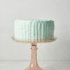 Glass Cake Stand By Estelle Colored Glass -Home Decor Sale Estelle ColoredGlasscakestand Bl