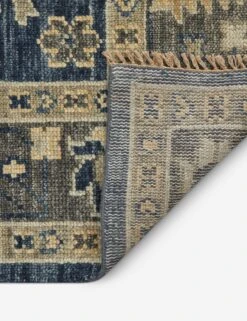 Bridger Hand-Knotted Wool Rug -Home Decor Sale FIL 6954F BLUGRY CS RP