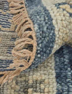 Bridger Hand-Knotted Wool Rug -Home Decor Sale FIL 6954F BLUGRY RS