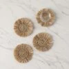 Fique Coasters (Set Of 4) By Tallo De Olivo -Home Decor Sale FiqueCoasters Setof4 byTallodeOlivo L0479464 Product 2311