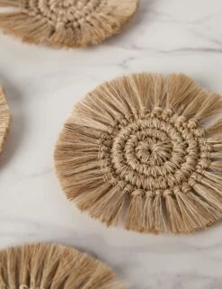 Fique Coasters (Set Of 4) By Tallo De Olivo -Home Decor Sale FiqueCoasters Setof4 byTallodeOlivo L0479464 Product 2312