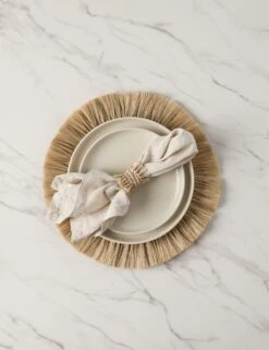 Fique Fringe Napkin Rings (Set Of 4) By Tallo De Olivo -Home Decor Sale FiqueFringePlacemat Setof4 byTallodeOlivo L0479463 Product 2297 b13ab625 b20f 48bf 9500 60ee27ac1e41