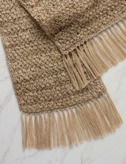 Fique Knots Table Runner By Tallo De Olivo -Home Decor Sale FiqueKnotsTableRunnerbyTallodeOlivo L0479466 Product 2221