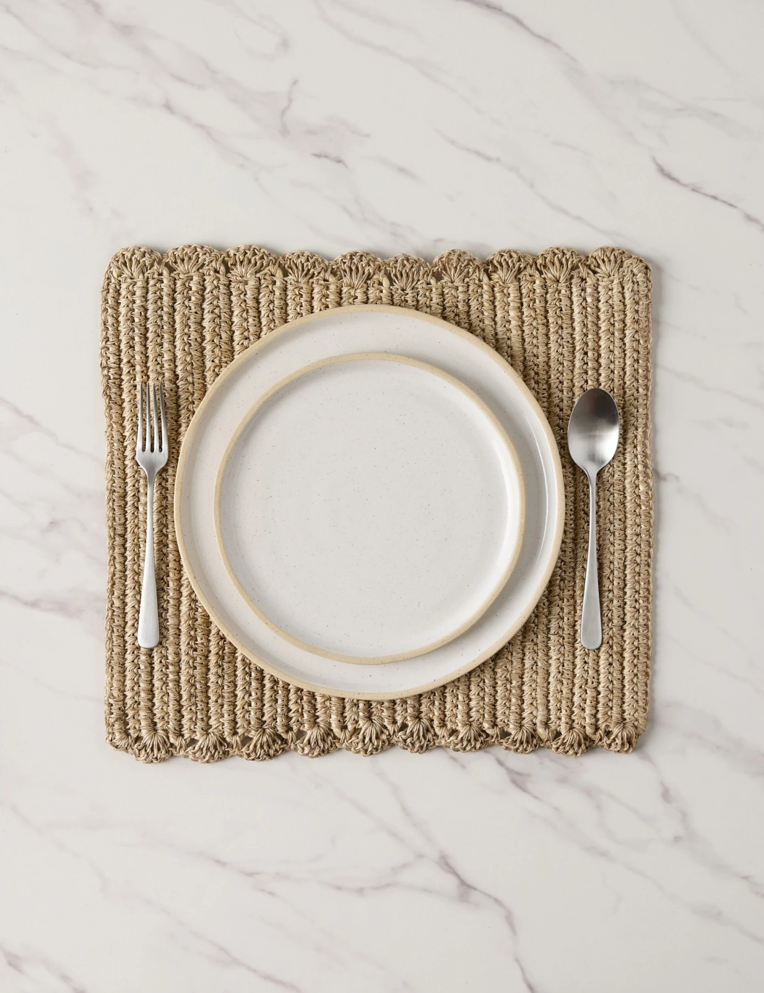 Fique Woven Placemat (Set Of 4) By Tallo De Olivo 4 Fique Woven Placemat (Set Of 4) By Tallo De Olivo - Image 2