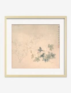 Flower Study 1 Print By Yun Bing -Home Decor Sale FlowerStudy 1NaturalMatted