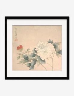 Flower Study 2 Print By Yun Bing -Home Decor Sale FlowerStudy 2BlackMatted