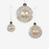 Confetti Bauble Ornaments (Set Of 3) By Cody Foster And Co 1 Confetti Bauble Ornaments (Set Of 3) By Cody Foster And Co -Home Decor Sale GL 927 P