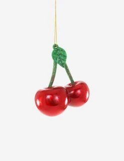 Cherries Ornament By Cody Foster And Co